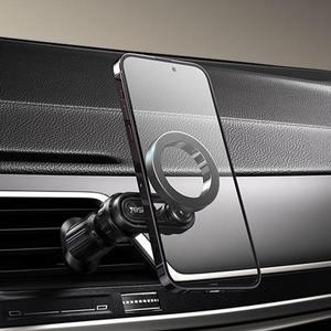 [기타]YESIDO C157 자석식 맥세이프호환 고리형 송풍구거치대 360도회전