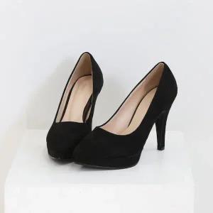 [하프클럽/]스웨이드 가보시 하이힐 구두 (10cm) 모던힐