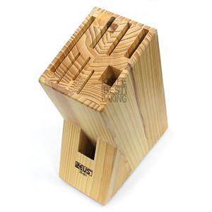 제우스원목칼블럭/소나무칼집/나무보관집/원목칼꽂이