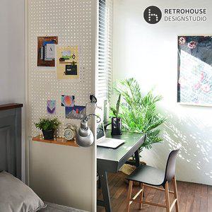 [레트로하우스]틴우드 철제 가벽 타공판 파티션 600