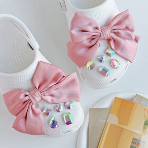 [퍼니펀]샤비츠 세트 FS-22 파츠 왕 리본 진주 보석 큐빅 신발 장식 악세사리 슈즈 참 꾸미기 신꾸 퍼비츠