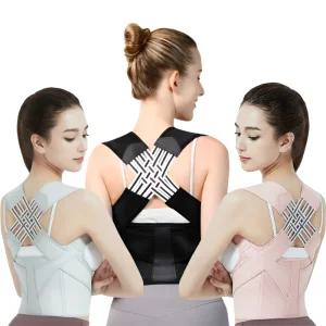 바디사랑 자세교정밴드 굽은등 자세 교정기 어깨 교정 밴드