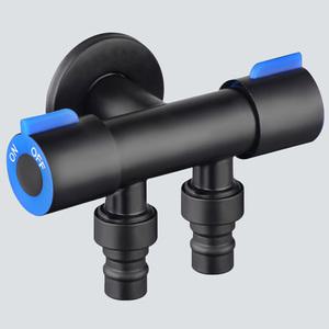 스텐수도꼭지 원스톱 양갈래,두갈래 수전 세탁기