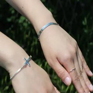 뱀줄3mm은팔찌남자여자925실버커플은팔찌