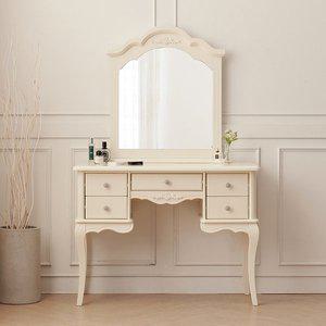 [밀키웨이]벨라 원목도장 화장대