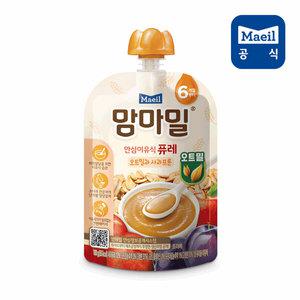 매일 맘마밀 오트밀사과프룬 100g 5팩 이유식