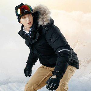 [푸조] 남자 여성 스키복 보드복 패딩 자켓 상의 FZ-823-1 블랙