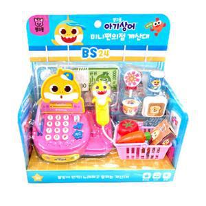 핑크퐁 마트 계산대 미니 편의점 완구/ 역할놀이 교육 교구 학습 유아