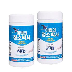 마법의 청소박사 200매 2통 pc크리너 먼지제거  모니터청소