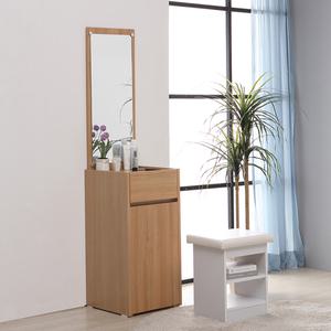 [도도가구] 쿠니 틈새 스탠딩 수납 화장대 풀세트