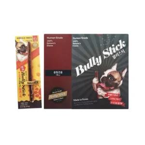 네츄럴EX 한우 불리스틱 강아지간식 중형 10개입