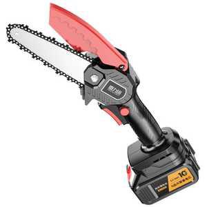 휴대용 전기톱 체인톱 가지치기 소형 충전식 전동