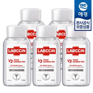 [애경] 랩신 V3 새니타이저 겔 60ml x5개