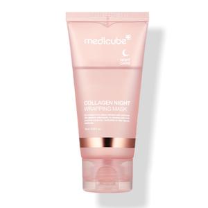 본사정품 메디큐브 콜라겐 나이트 랩핑 크림 마스크 75ml 대용량 1개