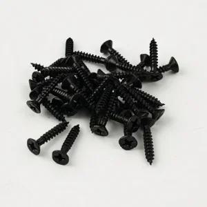 리빙소우 접시 3MM 흑색 목재용 레일 못 3X15 피스 나사 목공