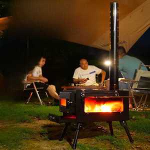 캠프파이어 화로대 배기관 상품 화목 난로 장작 난방 펠릿