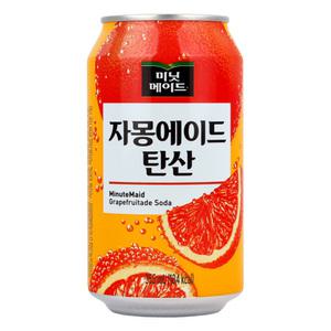 미닛메이드 자몽에이드 탄산 (355ml x 24캔)