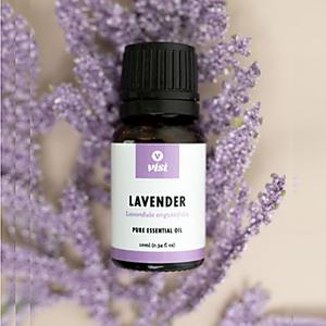 비사이 천연 아로마 라벤더 퓨어 에센셜 오일 100%, 10ml/ 면역체계, 신경게 & 심혈관계 지원 - VISI Lavender