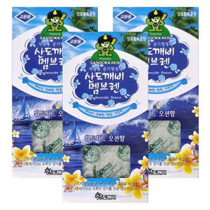 산도깨비 멤브렌 교환용 차량용 방향제 오션 6g X 3개