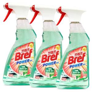 브레프 파워 주방용 세정제 500ml 3개