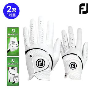 [2장 1세트/볼마커부착] 풋조이 웨더소프 WEATHERSOF 남여 골프장갑