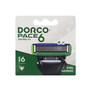 도루코 페이스6 면도날 4개입