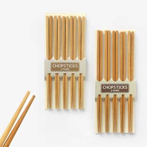 대나무 내추럴 민자 젓가락 5개입 ( 원목 일식 저분 업소용 식당용 무지 나무젓가락 )