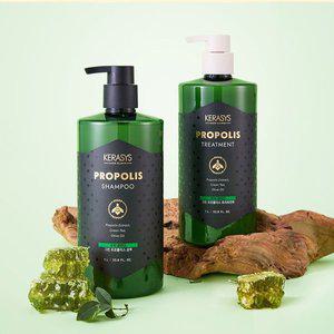 [신세계몰]케라시스 그린 프로폴리스 두피 클렌징 샴푸1Lx2개+트리트먼트1Lx1개