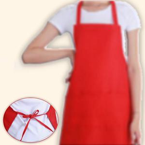 인쇄가능 여름용앞치마 보육교사 허리앞치마 카페 레드