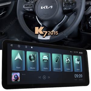 안드로이드올인원  12.3인치 - 2015년 K7  AMS 암스   홈런12.3인치/ 네비게이션 매립 솔루션 전문회사(주)이도 / 장착비포함