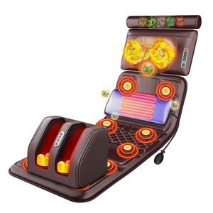 어깨마사지 전기 마사지 매트리스 전신 다기능 경추 마사지기 목 허리 어깨 뒤로 홈 쿠션 의자 담요