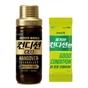 컨디션CEO 150ML x 3병 + 컨디션환 6포 / 헛개 숙취음료