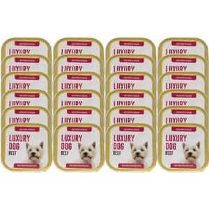 럭셔리독 강아지 시저캔 사각캔 100g 소고기 24개 (WED7D1C)