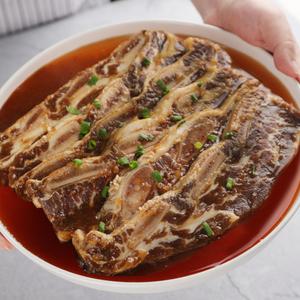 꽃갈비 초이스등급 LA갈비 양념구이 500g