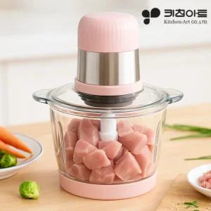 키친아트 자동 멀티 고추 채소 야채 다지기 가정용 고기 곡물 마늘다지기