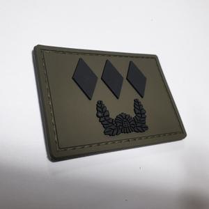 고무 육군 계급장 간부 하사 중사 상사 원사 소위 중위 대위 컴뱃셔츠 실리콘 전술 후리스 계급