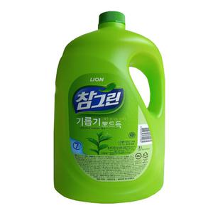참그린 녹차 주방 세제 3리터