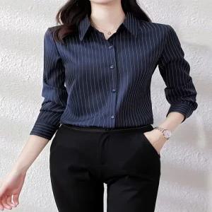 [카라]KARRA 펜슬버티컬라인셔츠_A4F0052