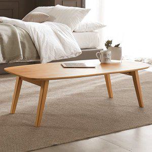 [이홈데코]티모 원목 거실 접이식 좌식 소파 테이블 900