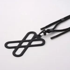 폰네크리스 폰네크리스 핸드폰케이스 스트랩 SET 그랩 블랙