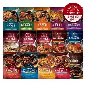 [차오차이]중화 요리형소스 3+3팩 /짜장/훠거/동파육/몽골리안비프/차오멘