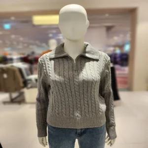 폴햄 PHE4ER2460 여성)케이블 하프집업 스웨터풀오버 PHE4ER2460A