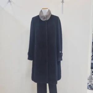 [벨리시앙]밍크배색알파카롱코트