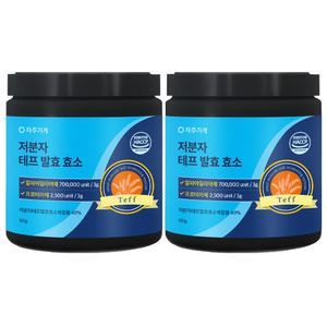 자주가게 저분자 테프 발효 효소 곡물 분말 식약청 HACCP 90g x 2개
