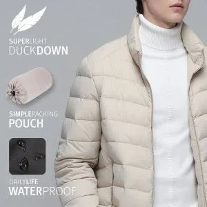 [보이투맨] XR711  남성 초경량 덕다운 방수 패딩점퍼