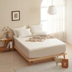 [루마인홈][S]오가닉 호주산 100% 양모  메모리폼 토퍼 매트리스_싱글