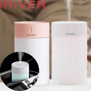 아이리버 미니 초음파 가습기 탁상용 무드등 저소음 습도조절기 책상용 USB 소형 가습기