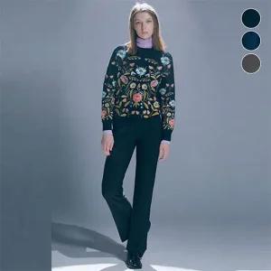 TAGME 23FW 시그니처리얼웜기모 세미플레어밴딩슬랙스3종택