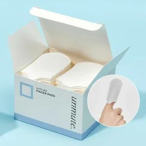 언뮤트 클리어 핑거 패드 화장솜 50매 2박스/ 클렌징패드 각질케어