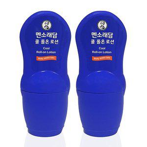 맨소래담 볼타입 바르는 파스 로션 x 2개 어깨 허리 관절 발목 손목 목 무릎 통증크림 쿨 롤온